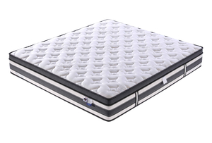 Cómodo colchón de látex de tamaño completo con tapa europea y suave para dormitorios principales 