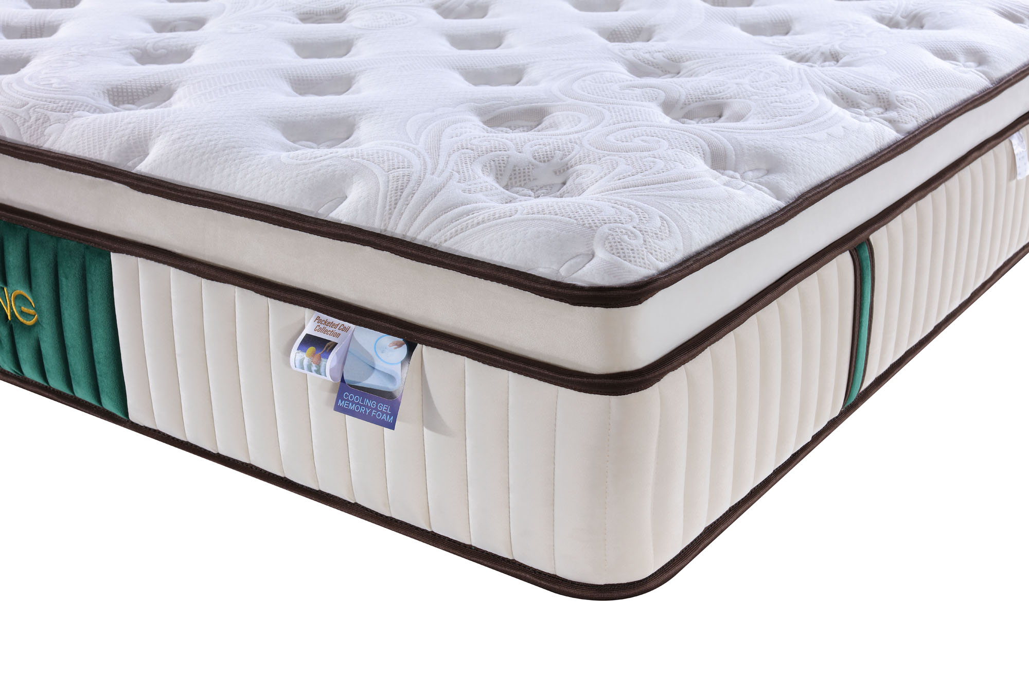  Proveedor de colchones de dormitorio blandos de espuma viscoelástica de gel
