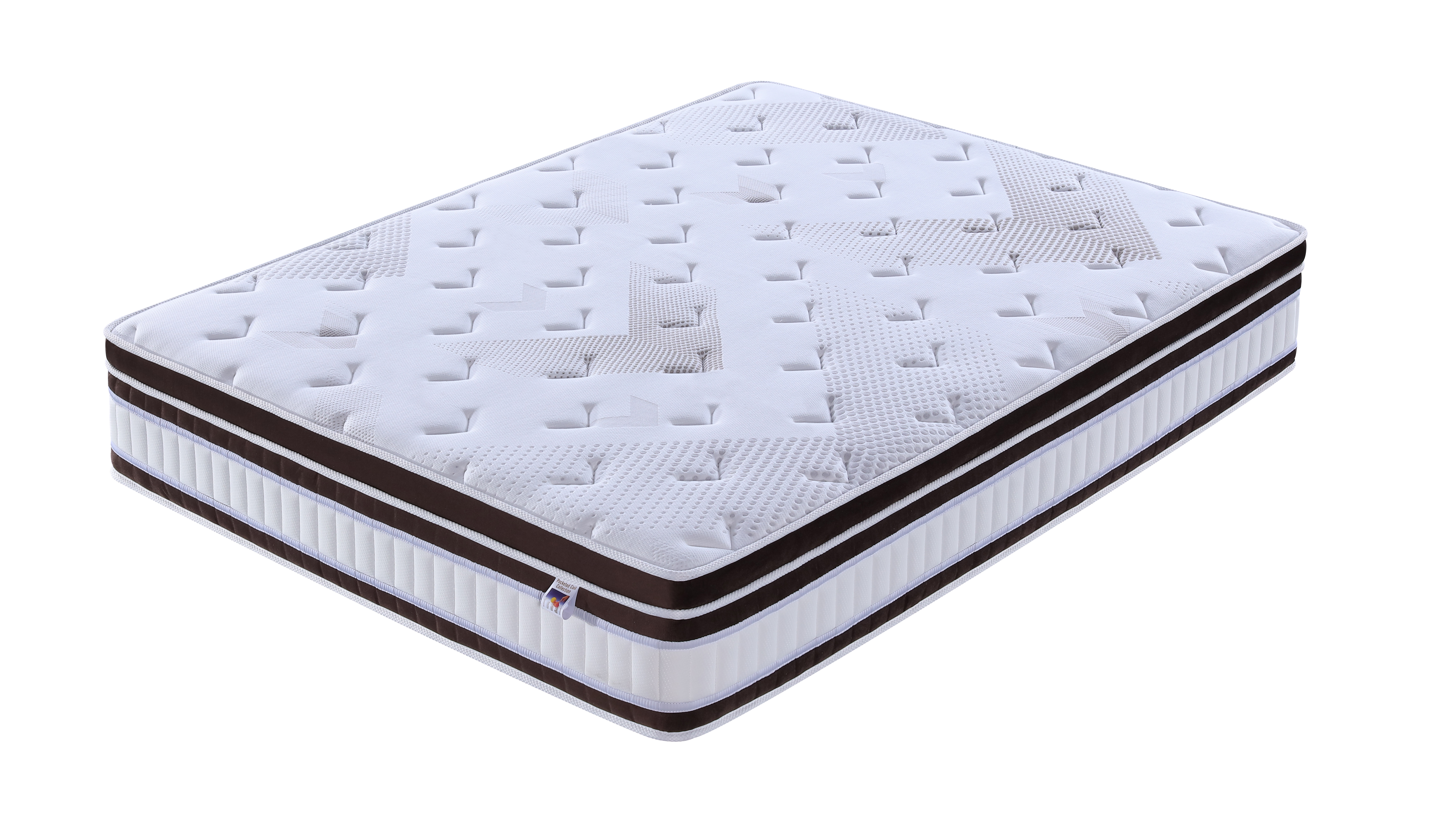 Fabricantes de colchones blandos con soporte de borde comprimido de 12 pulgadas